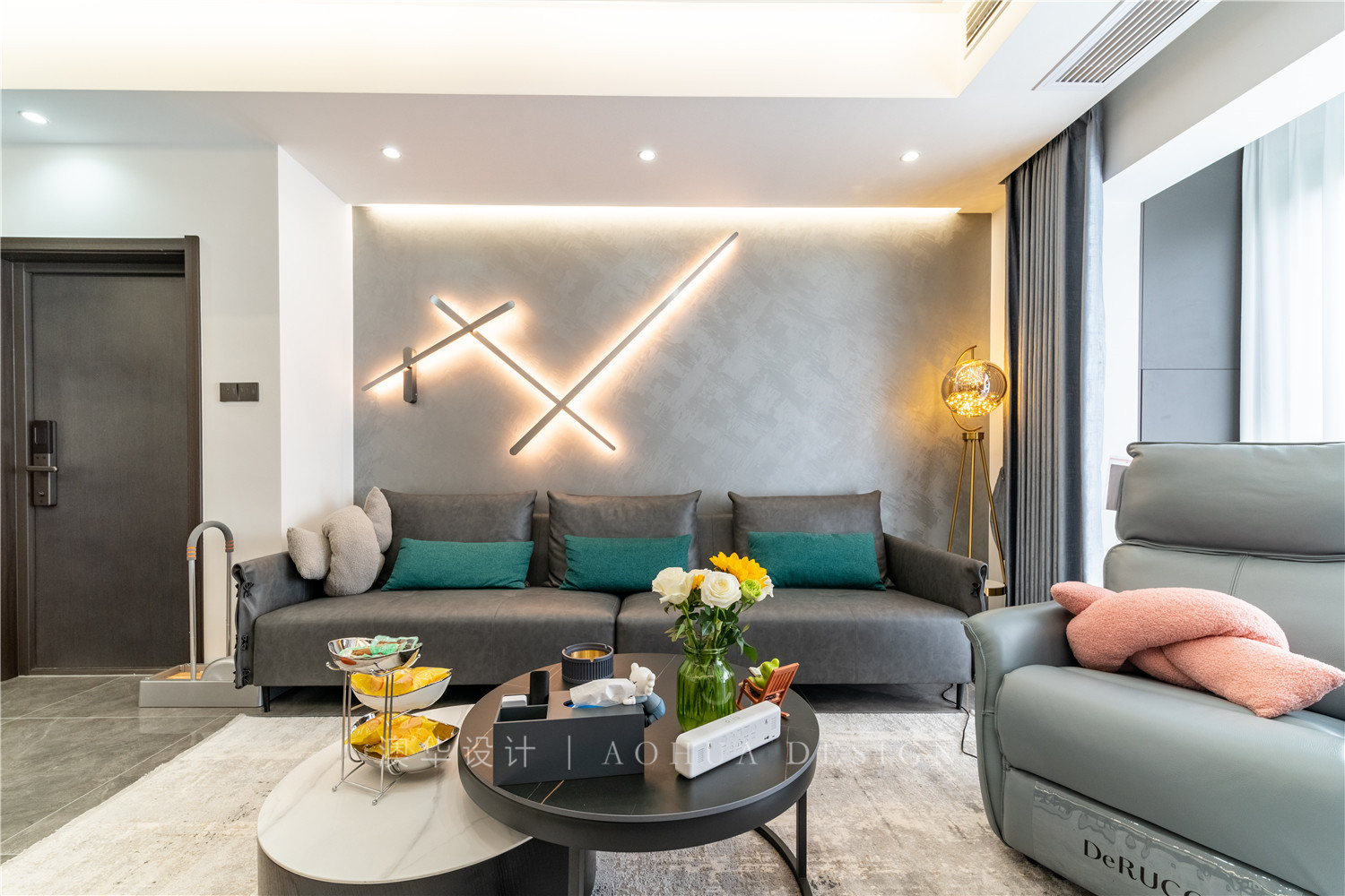 卡梅爾小鎮,卡梅爾小鎮118㎡,現代簡約,卡梅爾小鎮118平米