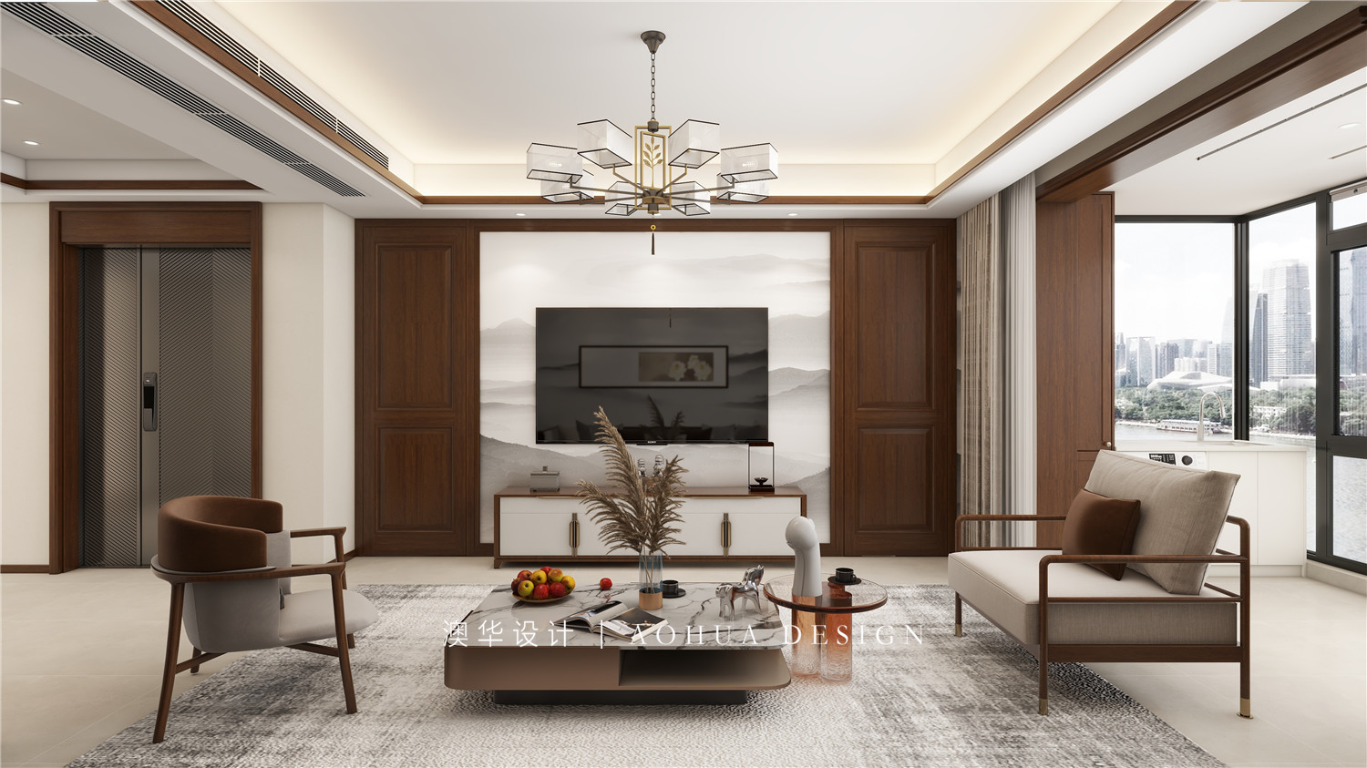 首地云夢臺168㎡新中式