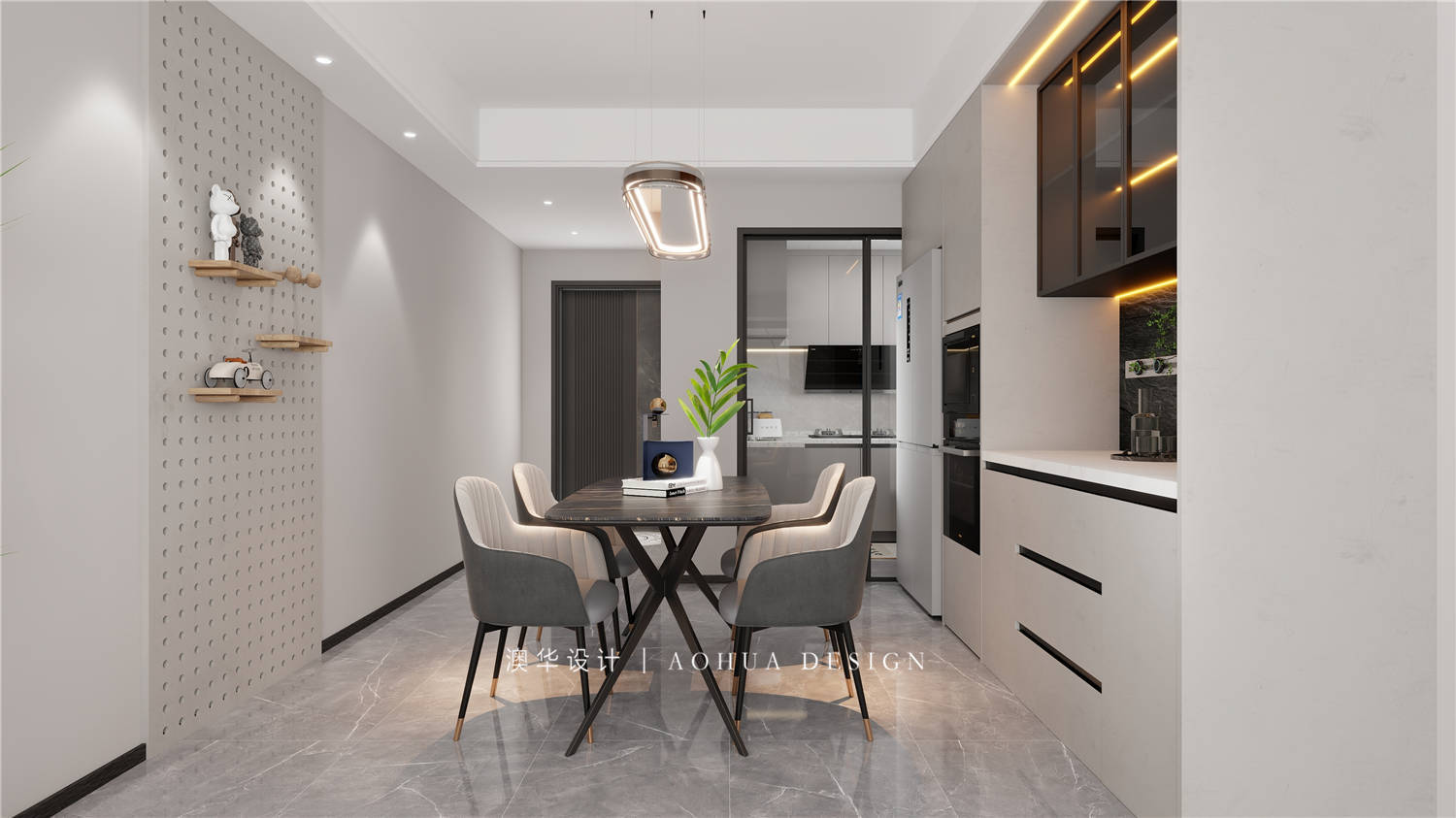 城建信達后湖里裝修,現代簡約風格