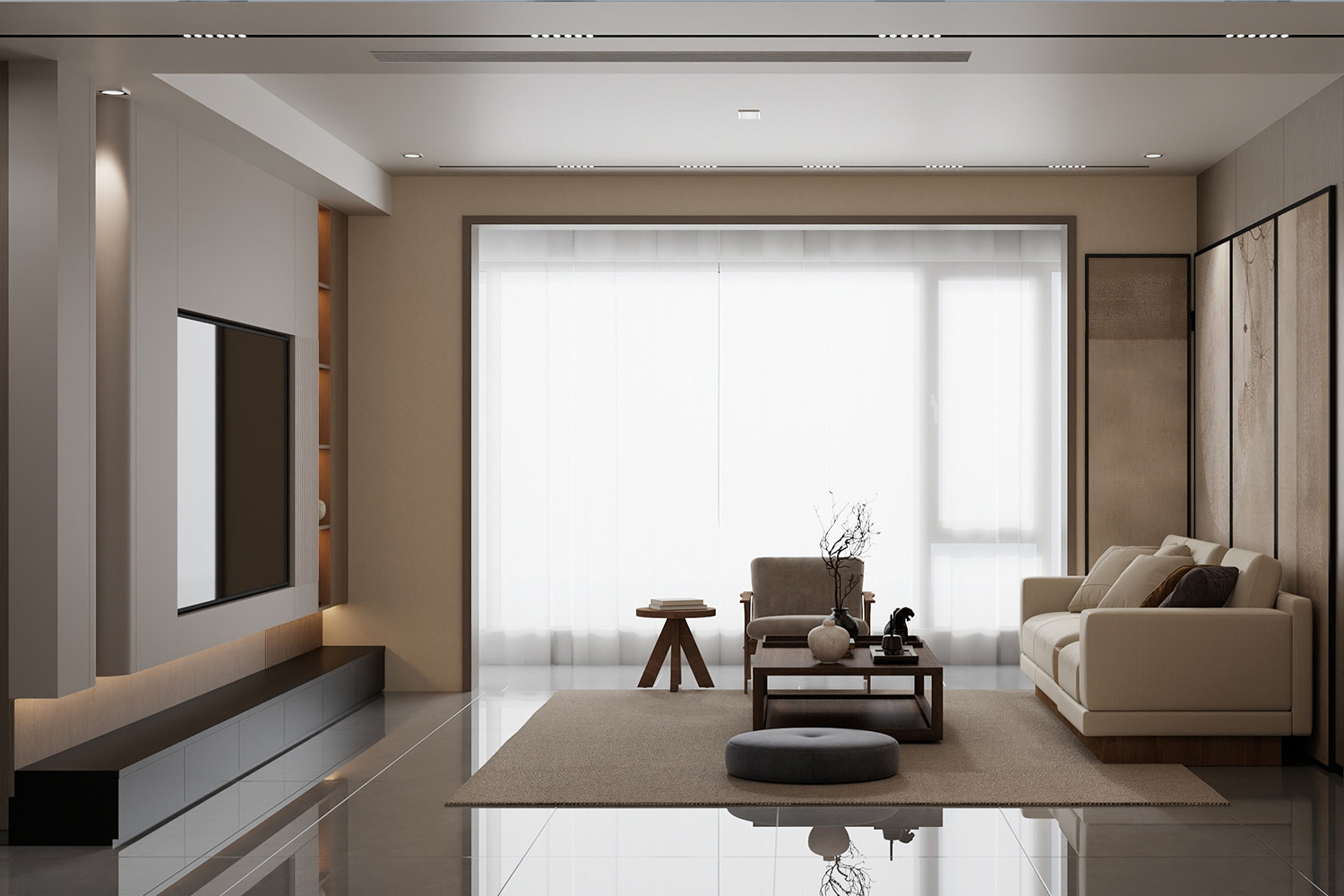 中信泰富裝修效果圖,宋氏美學風格