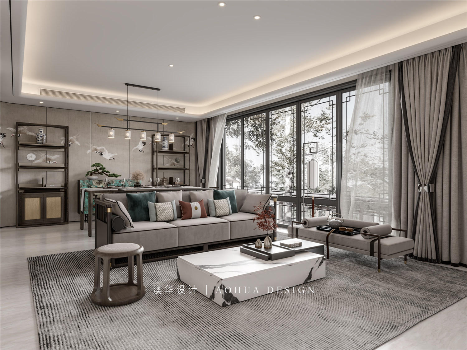 孔雀城江瀾賦裝修,別墅裝修設計