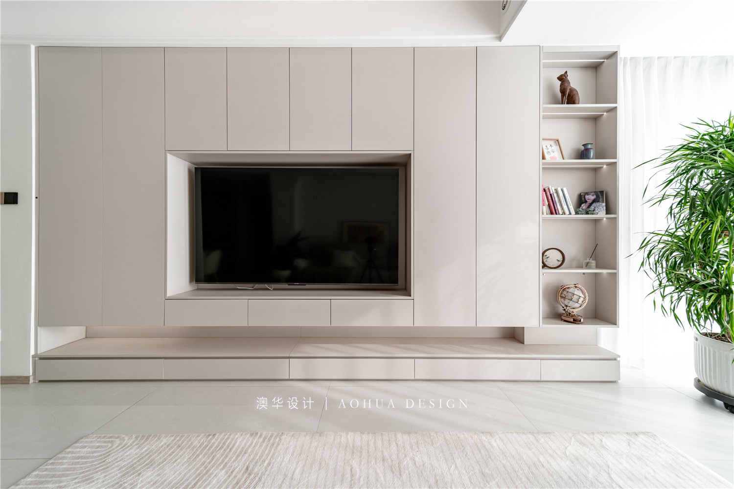 興華嘉天下裝修,奶油風(fēng)裝修